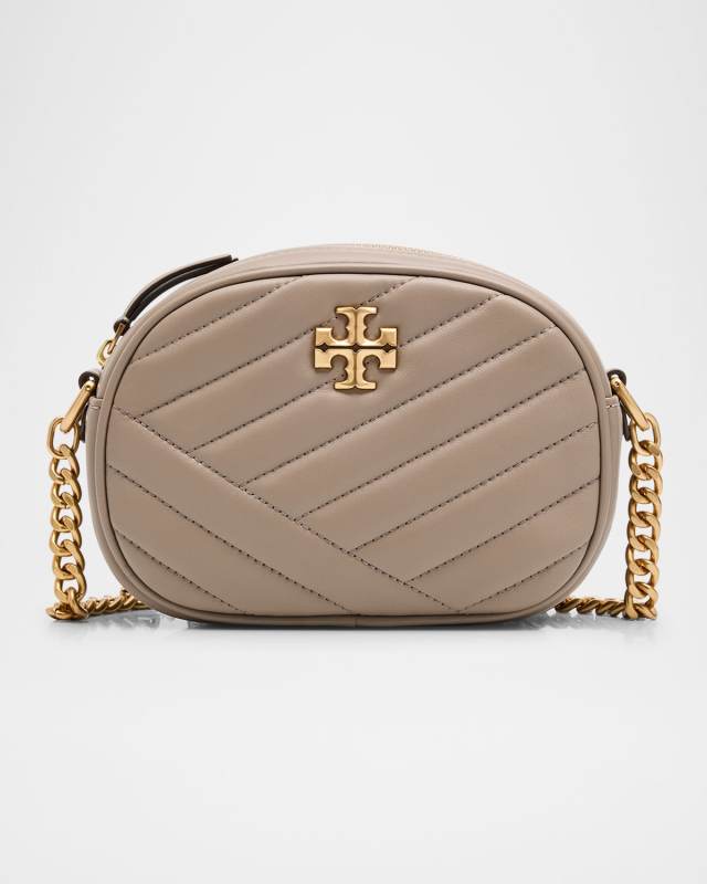 Kira Small Chevron Quilted Camera Crossbody Bag